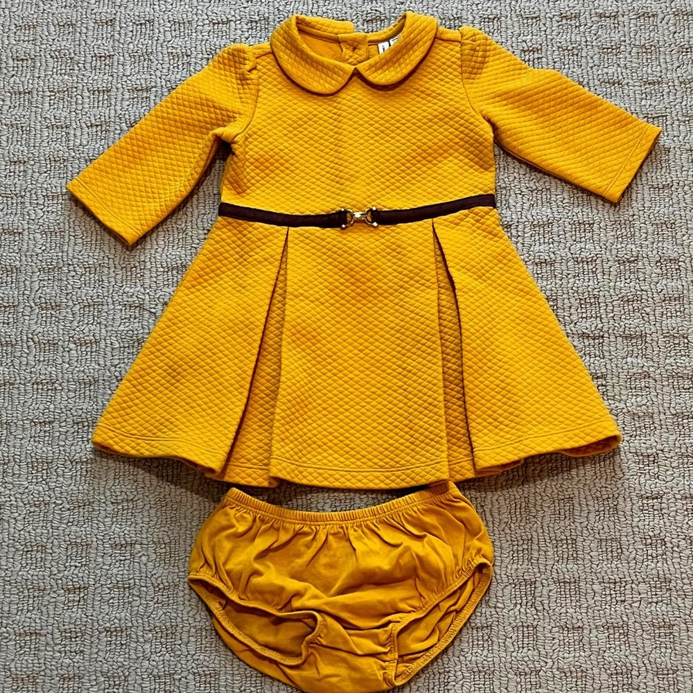 Janie and Jack Quilted Dress - 18 - 24 months - Picture 1 of 8